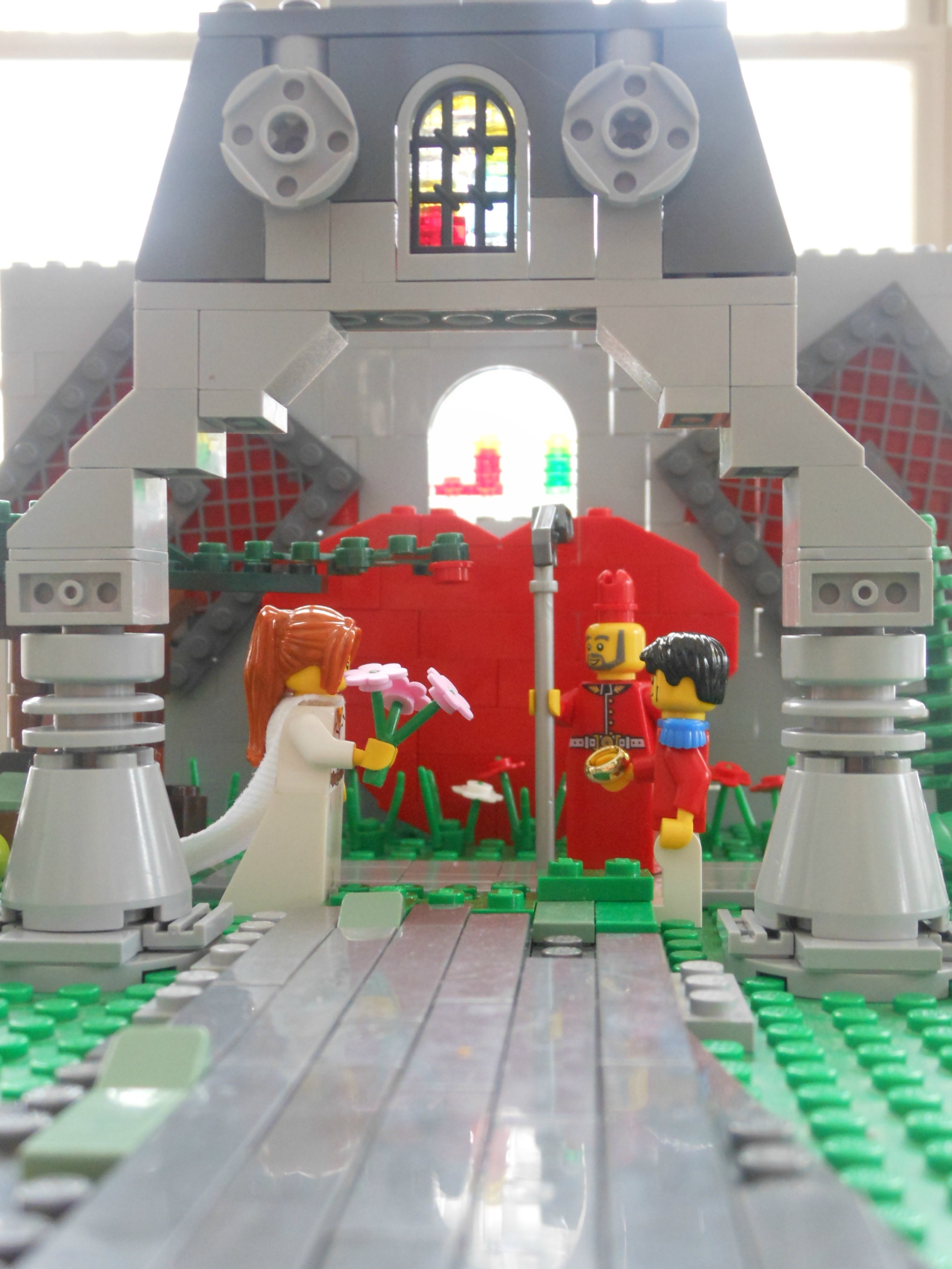 saint valentine in legos