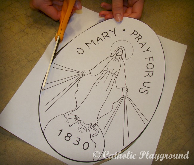 miraculous medal craft