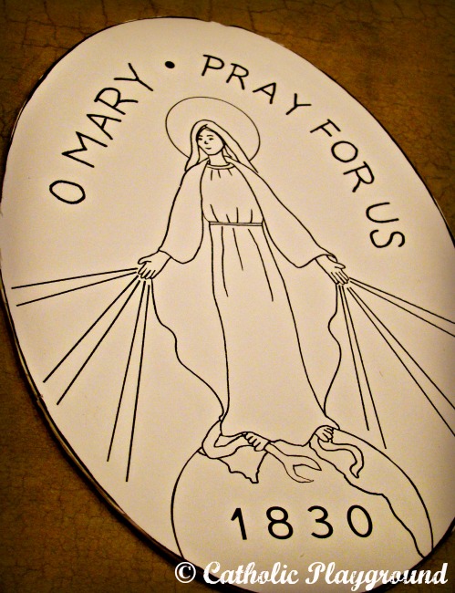 miraculous medal craft