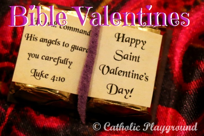 chocolate bible valentines