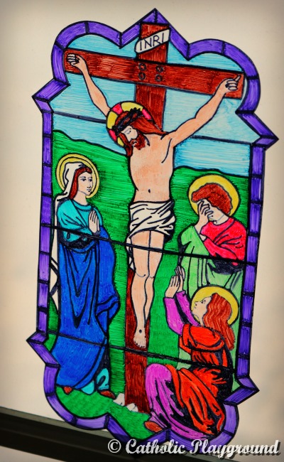 diy stained glass