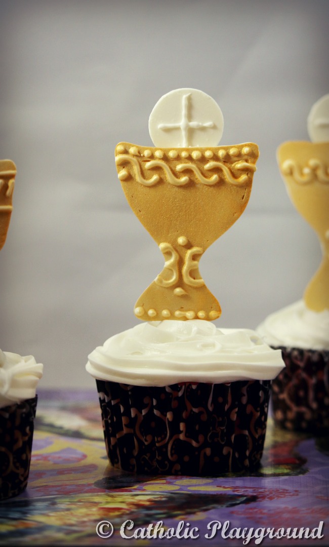 catholic cupcake toppers