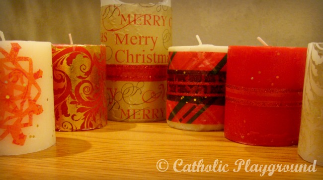 christmas candles