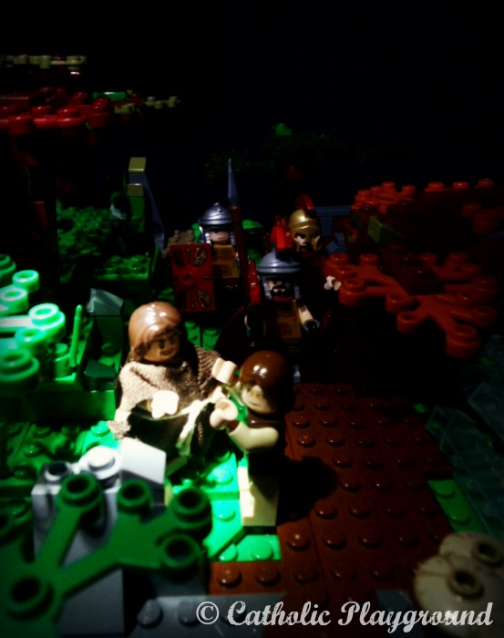 agony in the garden legos