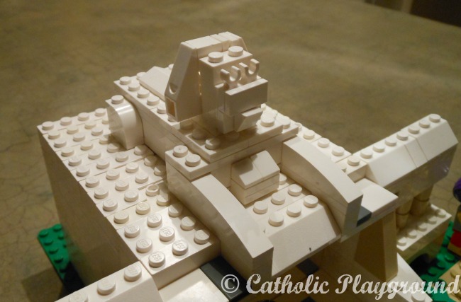 bible lego scene