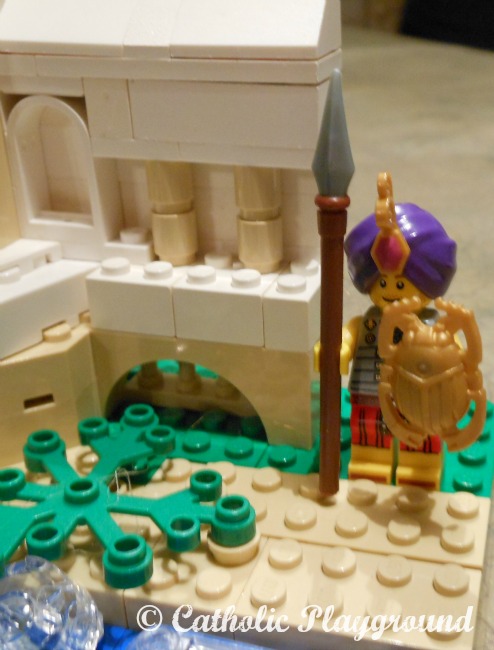 bible lego scene