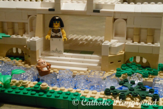 bible lego scene