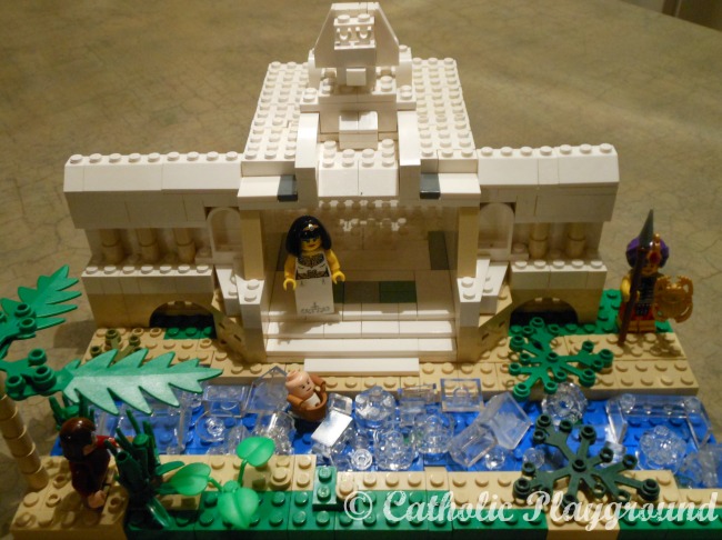 bible lego scene