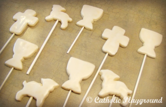 first communion cookie basket