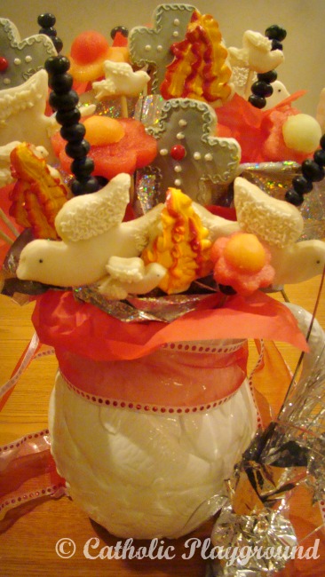 confirmation cookie bouquet