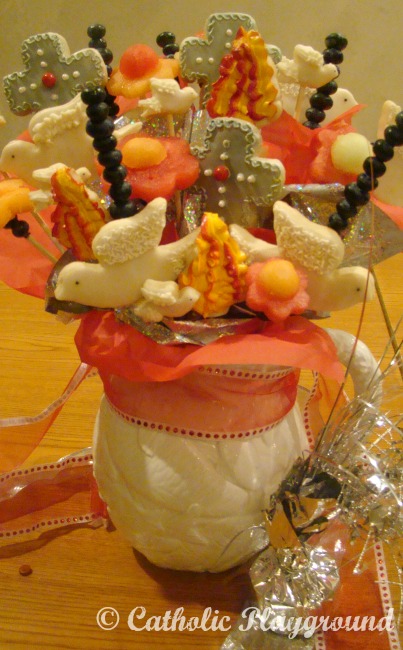 confirmation cookie bouquet