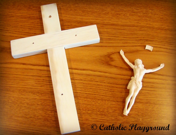 make your own crucifix kit