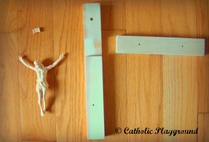 make your own crucifix kit