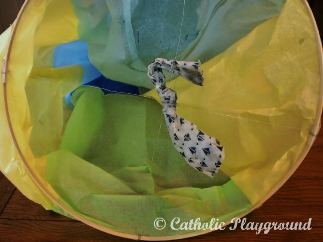 catholic floating lantern