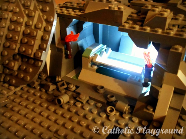 resurrection in legos