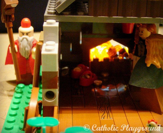 saint nicholas in legos