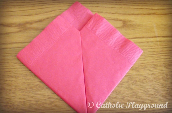 napkin valentines