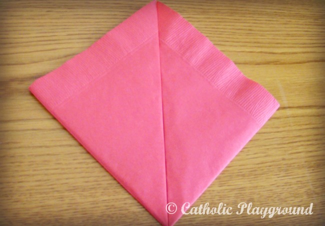 napkin valentines