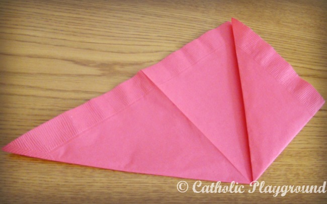 napkin valentines