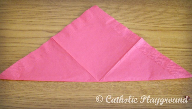 napkin valentines