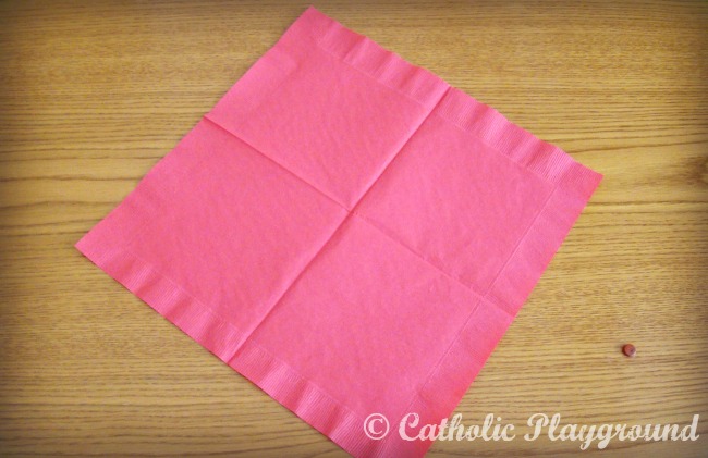 napkin valentines