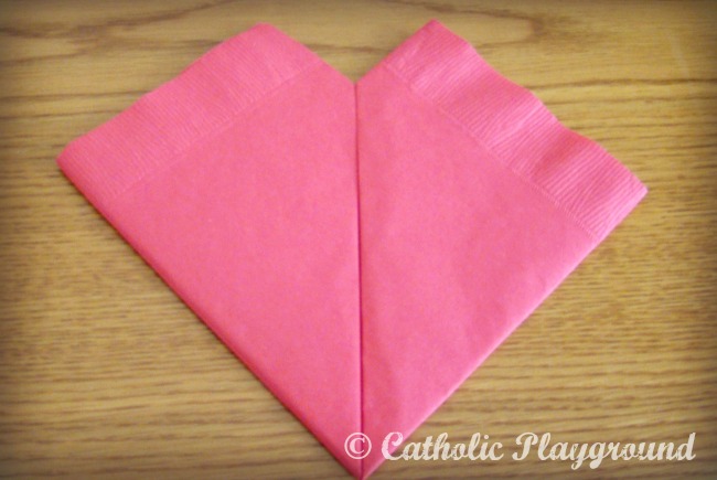 napkin valentines