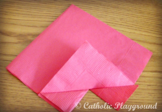 napkin valentines