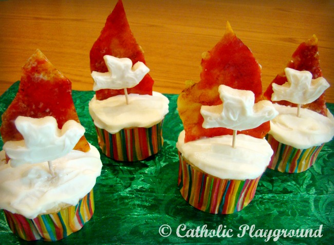 pentecost cupcakes
