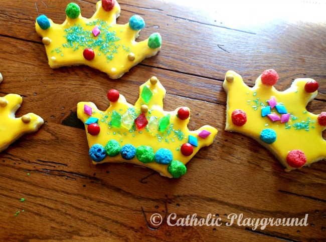 crown cookie template