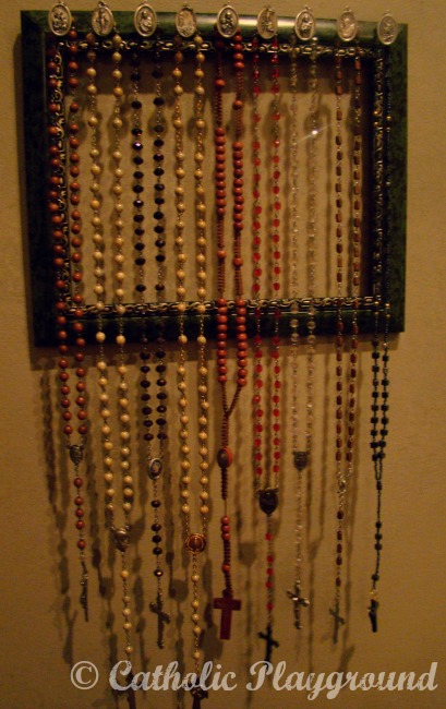 rosary holder