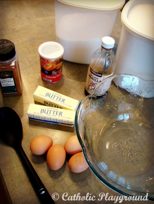 saint patrick's day pound cake