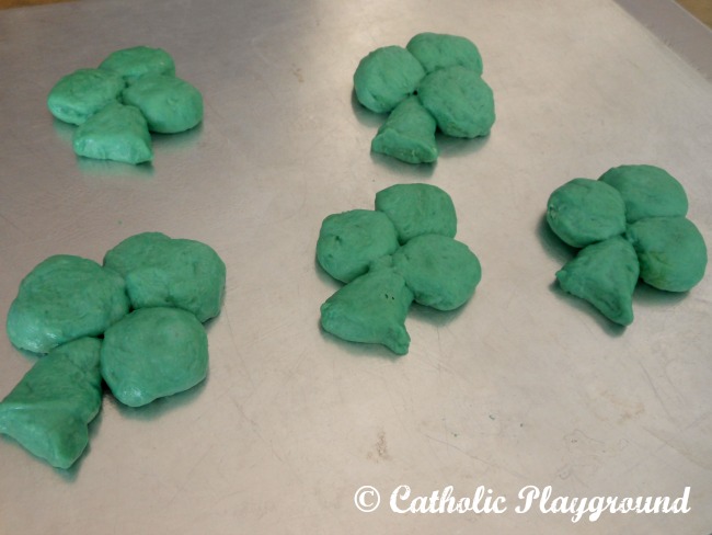 shamrock snakes rolls st patrick's day