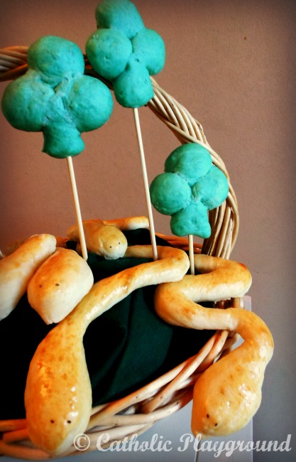 shamrock snakes rolls st patrick's day