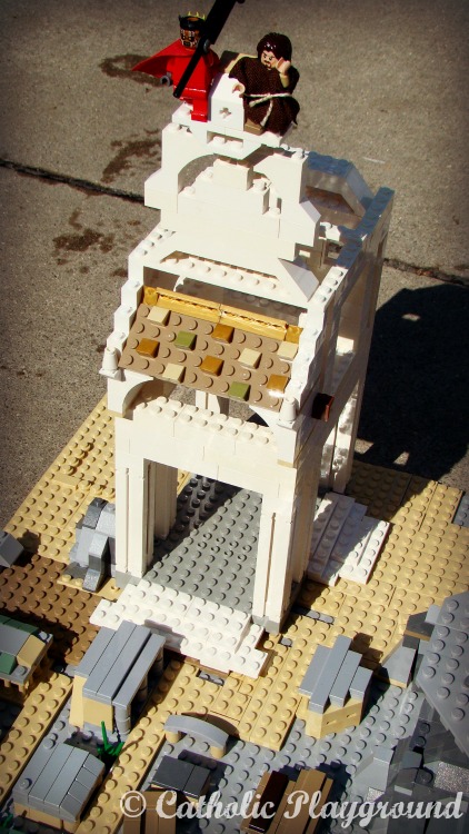 temptation in the desert legos