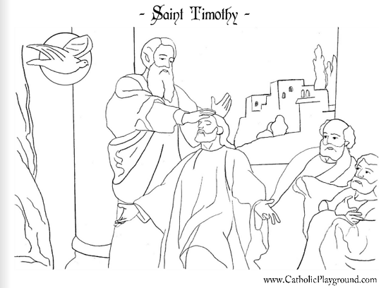 saint paul coloring pages - photo #29