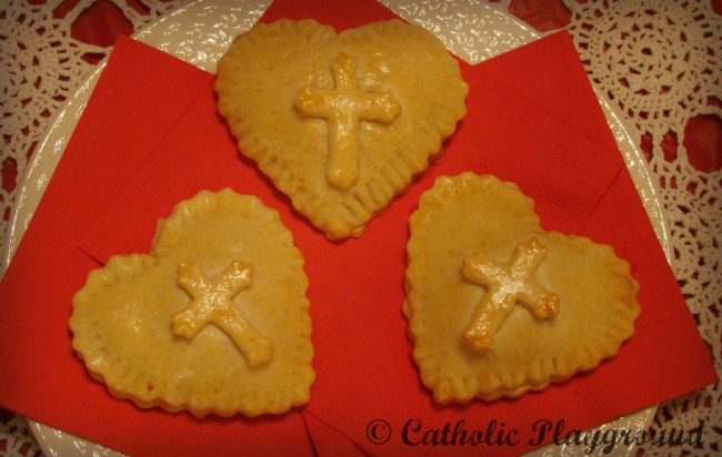 saint valentines calzones