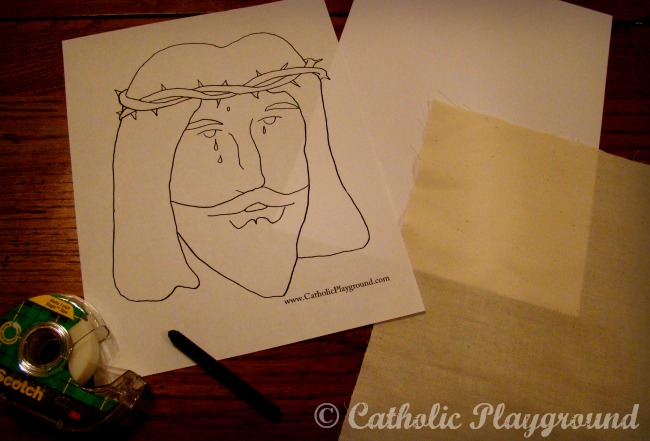 saint veronica's veil activity