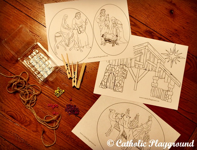 Journey To Bethlehem Advent Craft Catholic Playground
