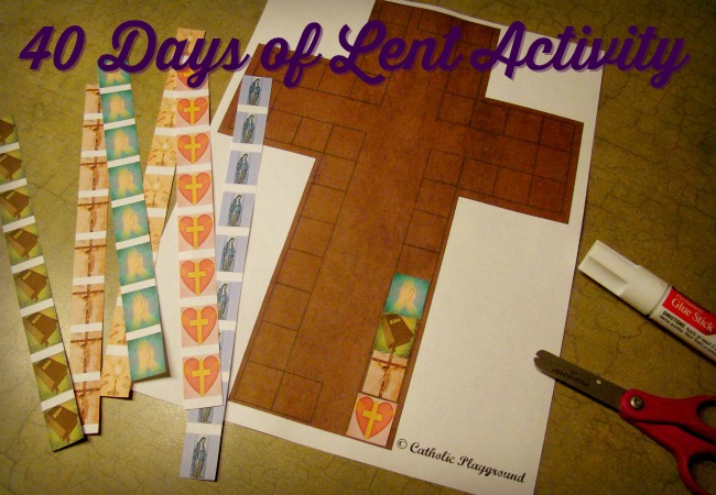 40 days of lent craft