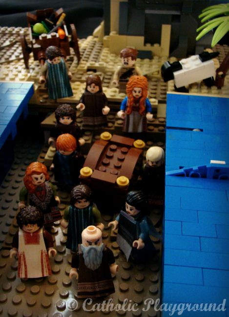 bible in legos