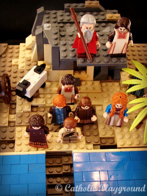 bible in legos