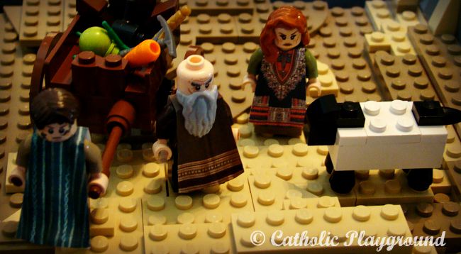 bible in legos