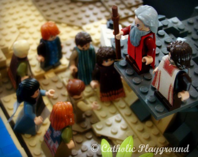 bible in legos