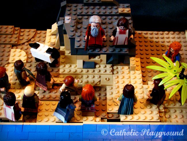 bible in legos