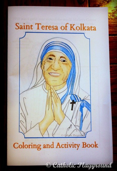 mother teresa coloring book