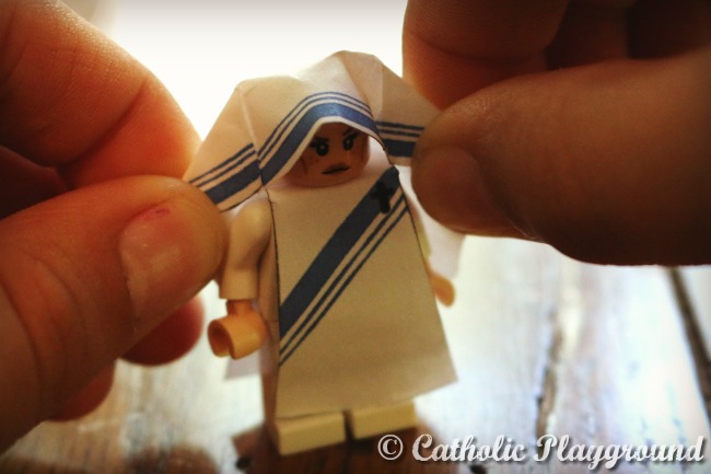 mother teresa minifigure