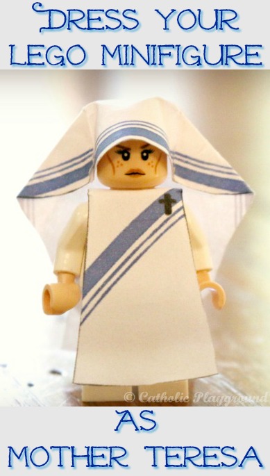 mother teresa minifigure