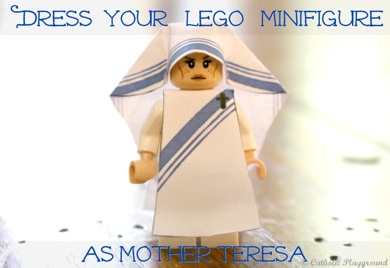 mother teresa minifigure