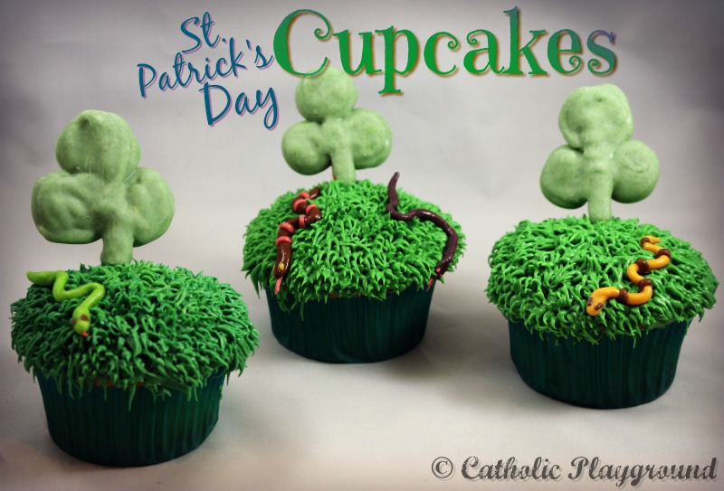 saint patrick cupcakes