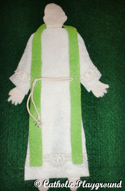 felt board vestments